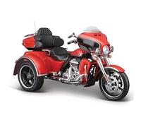 Harley Davidson CVO Tri Glide 2021 Burdeos Modelo Moto Escala 1/12 22cm MAISTO