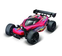 Maisto Tech R/C - Buggy con luz WhipFlash de 2,4 GHz, Color Rojo