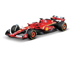 Maisto Tech R/C Coche teledirigido Carrera Fórmula 1 2024 Ferrari SF24, Licencia Oficial, Escala 1:24, 2.4 GH.z, USB, Coches teledirigidos, Radiocontrol, Charles Leclerc (78402)