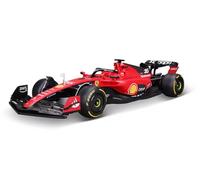 Maisto Coche teledirigido Ferrari SF-23 Charles Leclerc, Escala 1:10, Réplica Oficial F1 Temporada 2023, Mando 2.4 GHz, Batería USB, 6 Direcciones, Ruedas móviles, Alta fidelidad en Detalles (78407)