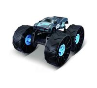 Maisto Tech R/C Cyklone AWT: Vehículo teledirigido con neumáticos sin Aire, frecuencia de 2,4 GHz, con Mando a Distancia Mini Pro, a Partir de 5 años, 24 cm, Azul Oscuro (581796)