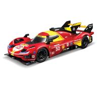 MAISTO Tech R/C Ferrari 499P 1:24, Coche teledirigido, Licencia Oficial, Mando Pistola 2.4 GHz, Funciones Completas, 6 direcciones, Batería Recargable, Cable USB Incluido, Desde 8 años (78405)