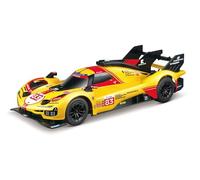 Maisto Tech R/C Ferrari 499P Le Mans 2024", Amarillo - Coche teledirigido a Partir de 8 años 1:24 RC Coche 2,4 GHz - 8 km/h - Coche teledirigido con Cable de Carga USB (582535)