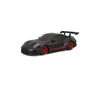 Maisto Tech R/C Porsche 911 GT3 RS - Coche teledirigido escala 1:24 2,4 GHz con control de empuñadura de pistola, a partir de 5 años, 20 cm, color negro y rojo (582344)