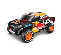 Maisto Tech R/C Toyota Gazoo Racing Hilux Dakar RedBull Coche teledirigido a Partir de 8 años, suspensión Todoterreno, 2,4 GHz, Coche teledirigido, Incluye Cable de Carga USB, 38 cm (581802)