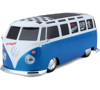 Maisto Tech Teledirigido Auto VW Van Samba (Azul / Blanco, Escala 1:24) Bulli