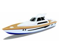 Maisto Tech 582197 - Barco de Juguete teledirigido (Alcance de 30 m, batería con función de Carga USB, 34 cm), Color Blanco