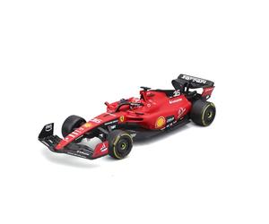 MAISTO TECH - Vehículo Radio Control Ferrari SF-23 Leclerc Escala 1:24, RC 2.4 GHz con Batería de Litio y Dirección Semi-Proporcional, Licencia Oficial Ferrari