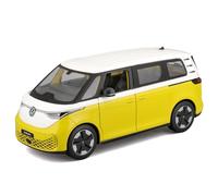 VW Id. Buzz 2023 Blanco Amarillo Coche a Escala 1:25 Maisto