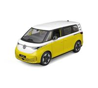 VW Id. Buzz 2023 Blanco Amarillo Coche a Escala 1:25 Maisto