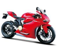 Maistro Ducati 1199 Panigale Motorbike Build-It-Yourself Model Kit-1:12 Scale Cars Moto, Color Rosso, Large (May Cheong 39193)