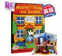 【中商原版】小鼠波波的房子和花园 搭建立体场景 Maisy's House and Garden
