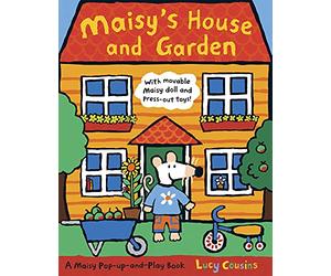 Maisy's House and Garden: A Maisy Pop-up-and-Play Book: A fold-out pop-up carousel dollhouse with 40+ play pieces: an ideal present or gift for curious toddlers