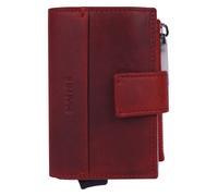 Maître Birkenfeld C-Four Estuche para tarjetas de crédito Bloqueo RFID Piel natural 10 cm rojo