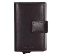 Maître Birkheim C-Two Estuche para tarjetas de crédito Bloqueo RFID Piel natural 6.5 cm marrón