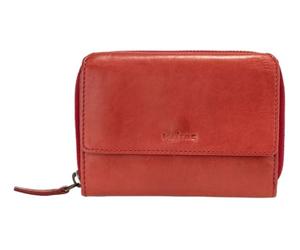 Maître Cuero Monedero Forst Dagrete Purse Red Rojo Oscuro