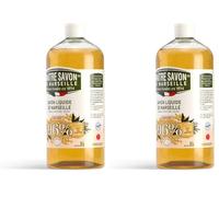 Maître Savon de Marseille Jabón Líquido de Marsella Natural 1L (Paquete de 2)