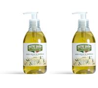 Maître Savon de Marseille - Jabón Líquido de Marsella Natural - 300ml - Limpiador Suave - 96% de Ingredientes Naturales (Paquete de 2)
