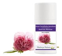 Maitreya Natura Aceite Esencial de ROSA ABSOLUTA, 100% puro y natural, 1 ml - aromaterapia, difusor, masaje, cosmético - calidad controlada y certificada, libre de crueldad animal, vegano