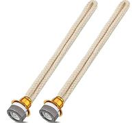 Maitys 2 Mechas de Lámpara de Aceite Reemplazo de Mecha de Lámpara de Aceite de Fragancia Quemador Catalítico de Control de Aire para Difusor Aromaterapia, 6,3 Pulgadas(Oro)