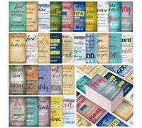 Maitys 240 tarjetas de versículos de la Biblia para mujeres con versículos de la Biblia surtidos, mini tarjetas de las Escrituras, tarjetas inspiradoras con citas cristianas, tarjetas de aliento para