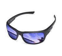 maivnz Gafas de sol polarizadas flotantes para hombres y mujeres, gafas deportivas UV400 insumergibles para kayak, navegación y surf, Marco negro azul Revo, conventional