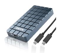 MAIWO Carcasa SSD M.2 NVMe de 40 Gbps con Carcasa de Aluminio ranurada sin Herramientas, Compatible con 2280 B-Key B+M-Key PCIe NVMe SSD, hasta 8 TB de Capacidad, Compatible con Thunderbolt3/4 USB4