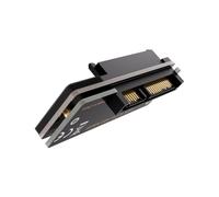 MAIWO Convertidor adaptador SATA a SAS, SFF-8482 de 29 pines SAS de disco duro a placa base SATA con chip de protocolo, soporta HDD/SSD de 2.5/3.5 pulgadas 512 sector, no necesita tarjeta RAID