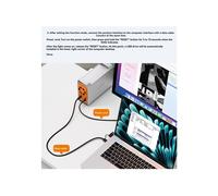 MAIWO Dual Bay 3.5 Inch HDD Enclosure with 60TB Capacity 4 Mode Storage Temperature Control Heat Dissipation Case