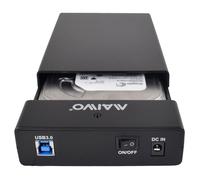 Maiwo Usb 3.0 3.5`` External Hard Drive Enclosure With Power Adapter NUEVO