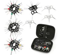 MAIXINNEW 73 Piezas Extractor de Terminales Eléctricos Universal | Herramientas Eliminación Terminales, Kit de Liberación de Conectores de Cable Eléctrico para Reparación de Coches