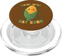 Maíz Bien Comer Maíz Lindo Kawaii Pun Food PopSockets PopGrip para MagSafe