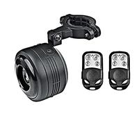 Maizoon Alarma inalámbrica antirrobo para Bicicletas Bocina electrónica con Mando a Distancia Timbre de Bicicleta Fuerte Alerta Impermeable USB Recargable Fijación por botón ZA02