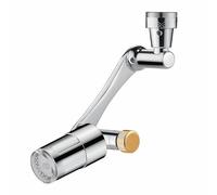 Maizoon Extensor de Grifo Universal 1440° Giratorio Aireador LED con Control de Temperatura y Flujo Ajustable Filtro Antisalpicaduras de para Lavabo de Baño