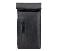 Maizoon Mini Smell Proof Bolsa de Viaje de Poliéster Forrado de Carbón Activado para Eliminar el Elor Peculiar de Hierbas de Café en Grano de Cigarrillos Negro