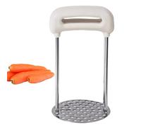 Maja de patatas - Maja de carne ergonómica manual de acero inoxidable,Herramientas de cocina para apisonar y puré - Para Hacer Salsa Y Cocinar Con Hamburguesa Y Tomates picados