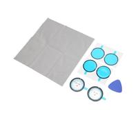 Majatou Cubierta Protectora de Lente Doble Compatible Contector de Lente, Resistente A Aañazos, Adhesivo Compatible con Accesorios CámaRa de Acción Panorámica X3