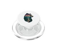 Majestic Bear Mountain River Wildlife Exposición Doble Excursionistas PopSockets PopGrip para MagSafe