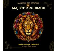 Majestic Courage_Animals Mandala Art Designs