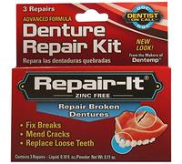 Majestic D. O. C Dentino Kit De Reparación - Kit de reparación de dentaduras postizas rotas - Acrílico - Líquido y Polvo - Dentadura postiza - Transparente - Libre de zinc