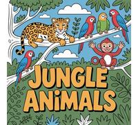 Majestic Jungle Life: 100 Animal Coloring Pages: A beautiful collection of tigers, gorillas, birds, and wild rainforest scenery.