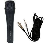 Majestic Mic 620 - Micrófono dinámico unidireccional con Cable, Jack 6,35 mm, Cable 2,9 Metros, Negro