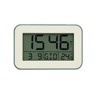 Majestic Mina - Despertador Digital controlado por Radio con Alarma, Pantalla LCD de 3,7 Pulgadas, luz retroiluminada, Sensor de Temperatura, función de repetición, Formato 12/24 h