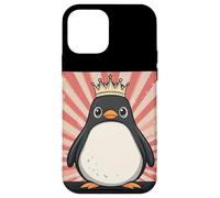 Majestic Penguin trae las risas para reyes y reinas Carcasa para iPhone 12 mini