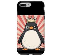 Majestic Penguin trae las risas para reyes y reinas Carcasa para iPhone 7 Plus/8 Plus
