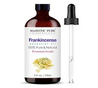 Majestic Pure Aceite esencial con cuentagotas de vidrio, 100% puro y natural, aceites esenciales para difusor, aromaterapia, fabricación de jabón y velas, aceite esencial de incienso, aceite de