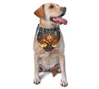Majestic Tree Of Life - Bufanda triangular para mascotas con estampado gráfico para perros y gatos, bandana ajustable para mascotas y sesiones de fotos
