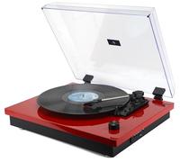 Majestic TT 53 - Tocadiscos Vintage 33/45/78 RPM, Audio inalámbrico, Entrada USB, Altavoces incorporados, Salida RCA, Rojo