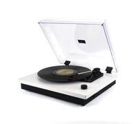 Majestic TT 53 Tocadiscos Vintage 33/45/78 RPM, Inalámbrico Audio, Entrada USB, Altavoces Incorporados, Salida RCA (WH)