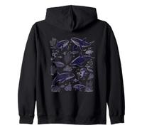 Majestuosas Orcas y Compañeros del Océano Sudadera con Capucha